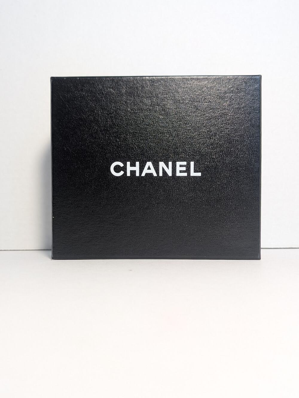 Authentic Chanel Box – 5.5"Wx4.5"Hx1.5"D for Wallets, Jewelry, & Accessories
